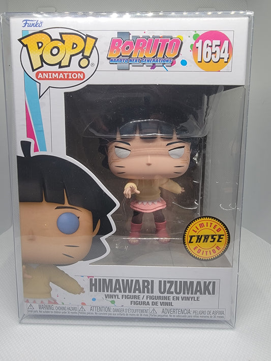 Funko pop #1654 Himawari Uzumaki with pop protector
